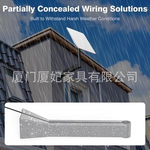 Surveillance Bracket Adapter A Galvanized Sheet Metal Mounting Bracket For <b>Security</b> Camera Installation - Product Image 5