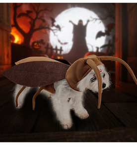 Fantasia Realista de Barata para Pets em Tecido Respirável para Halloween, Traje de Inseto para Cães/Gatos - Product Image 5