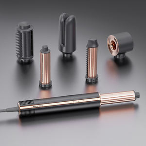 2025 Meilleure vente Styler multifonction créatif tout-en-un à moteur sans balais 3 vitesses pour différents styles de cheveux, pour coiffer, lisser et boucler - Product Image 1