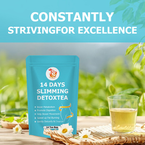 Té Detox Adelgazante de 14 Días, Apoyo Digestivo para una Pérdida de Peso Saludable, Té Adelgazante para el Abdomen, Suplemento Herbal Natural - Product Image 3
