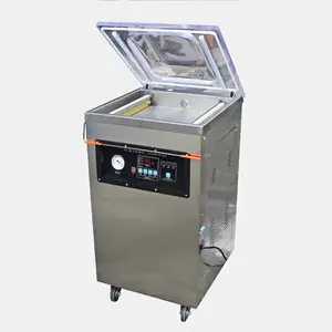 Machine d'emballage sous vide de poulet entier de poisson de viande de scellant automatique de nourriture de chambre unique commerciale