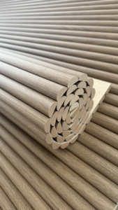 Paneles Acústicos Modernos de Madera de Roble Flexible, Paneles de Madera MDF para Pared, Insonorizantes, para Dormitorio, Hospital, Comedor, Sala de Estar, Hotel - Product Image 4