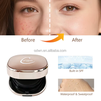 Crème CC OEM éclaircissante, fond de teint haute couvrance, hydratant, anti-brillance, waterproof pour le visage, maquillage de base - Teint moyen à foncé