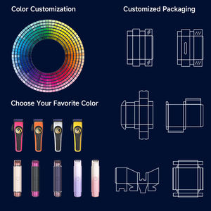 Voor IPX7 waterdichte lichaamsscheerapparaat kale mannen natte en droge baardtrimmachine USB oplaadbaar elektrisch scheerapparaat 7 mesjes - Product Image 6