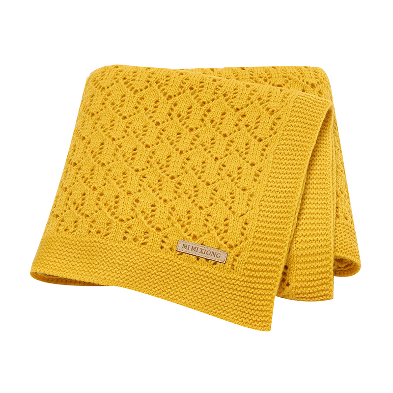 Mimixiong детское одеяльце; Новое поступление благодаря открытому силуэту 70x90 см Многофункциональный вязаное Пеленальное Одеяло с запахом одеяло для коляски
