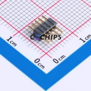 GPEA101-0510A036C1AA Pin Header Through hole Component (THT),P=1.27mm Connector 1x5P 1.27mm Through Hole Single Row - Product Image 2