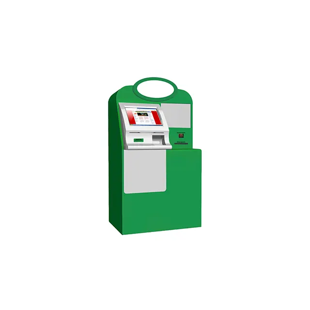 Terminale del chiosco di pagamento di consegna di goccia del pacco del Touch screen con il lettore di codici a barre e la stampante della ricevuta