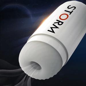 ถ้วยช่วยตัวเอง Jissbon Storm Automatic 6 ระดับดูด 5 ระดับสั่น สีขาว วัสดุ TPE+ABS+PC แบบสุญญากาศ 5+1 โหมด ชาร์จ USB ขนาดพกพา สำหรับผู้ชาย - Product Image 2