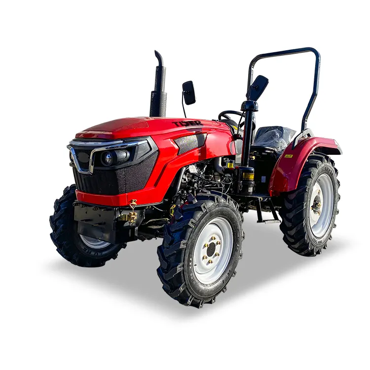 TDER 4wd farmer tractors compact agriculture tractor small farm 4x4 mini farming tractors