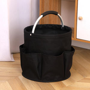 Cestino da bagno portatile pieghevole per la casa cestino per bambini da campeggio all'aperto e cestino da spiaggia-tessuto - Product Image 6