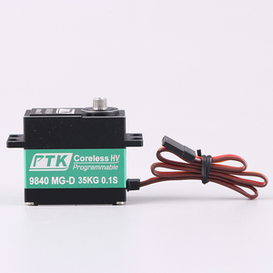 PTK 9840 TG-D 8.4V มอเตอร์ไร้แปรงถ่านแรงดันสูงแบบดิจิตอล 35 กก. พร้อมแขนสำหรับอุปกรณ์เสริมโดรน ผลิตจากแม่พิมพ์ส่วนตัว ผลิตในจีน - Product Image 1