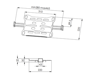 Mới nhất Ergonomic xách tay máy tính xách tay núi <span class=keywords><strong>Bracket</strong></span> máy tính xách tay chủ có thể điều chỉnh bàn đứng với c-kẹp cho 11.6 "-17.3" máy tính xách tay - Product Image 2
