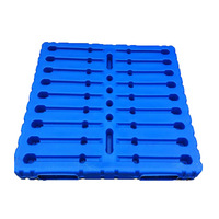 Proveedor Integral de Maquinaria con Certificación CE e ISO, Máquina de Moldeo por Soplado de Palés de 2 Capas de 1.4*1.2m para Fabricación de Palés de Plástico HDPE