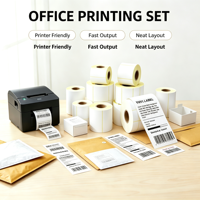 Kertas Printer Label Berkualitas Tinggi, Pita Label Branding, Label Kabel untuk Papan Nama Peralatan