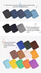 <span class=keywords><strong>Pantalones</strong></span> Vaqueros de Mezclilla con Logotipo Personalizado para Hombre, Estilo Retro, Desgastado, con Dobladillo Crudo, Corte Recto, Hip Hop, Lavado Enzimático, Impresión de Alta Calidad y Bordado - Product Image 5