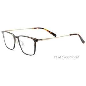 Gafas de Hombre Estilo Clásico TL2003, Titanio de Buena Calidad con Montura Rectangular de Aluminio - Product Image 1