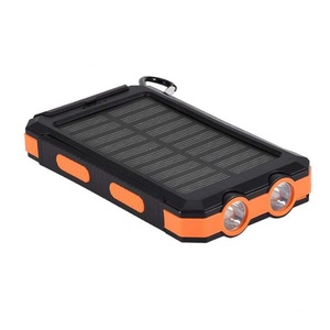 Banco de Energía Portátil Personalizado de 20000 mAh con Linterna LED Eléctrica, Brújula, Cargador Solar Universal para Teléfonos Inteligentes - Product Image 5