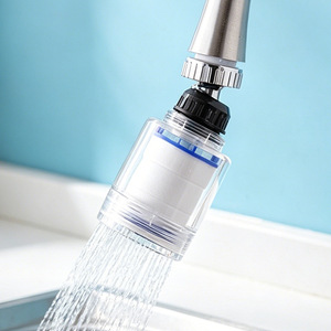 Faucet Filter Water Purifier With Spray Head Kitchen Sink Tap Extension Universal Plastic Filter For Home Use - Product Image 3