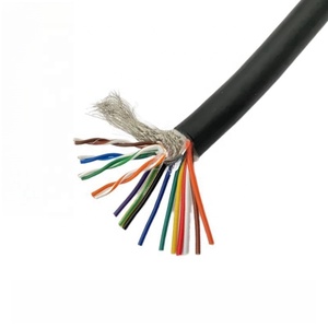 Polyurethane linh hoạt mặc sức đề kháng 8-core che chắn Cáp mạng + 2-Core 0.5/0.75/1/1.5/2.5 cáp điện - Product Image 2