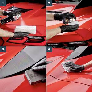 Chiffon en microfibre doux au toucher, 3 pièces, fibres ultra fines pour peinture automobile délicate et surfaces intérieures - Product Image 6