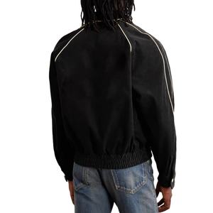 New Arrivals Fashion Embellished Logo-Embroidered Cotton-<b>Corduroy</b> Bomber <b>Jacket</b> - Product Image 2