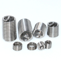 Stainless Steel 304 Metric Wire Helical Thread Inserts M6 Free Running ISO9001 Certified Fasteners and Screw Inserts