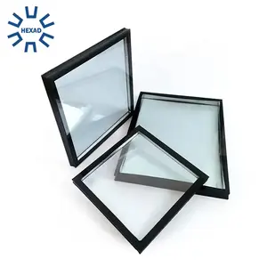 隔音防紫外线隔热玻璃低辐射钢化玻璃双层玻璃