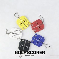 Contatore di Punteggio Mini Golf a Due Cifre STRUE, Durevole in ABS Nero con Portachiavi 5.5x5cm