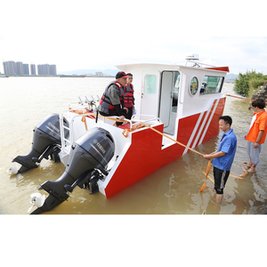 20 pieds Port River Patrol Aluminium Power Boat Catamaran Pêche Voile Travail Bateau pour Catamarans 7M Fabricant en Chine - Product Image 4