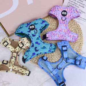 <span class=keywords><strong>Harness</strong></span> Anjing Kulit Desainer Mewah Tanpa Tarik Set Taktis dengan Tali Poliester yang Dapat Dipersonalisasi - Product Image 2