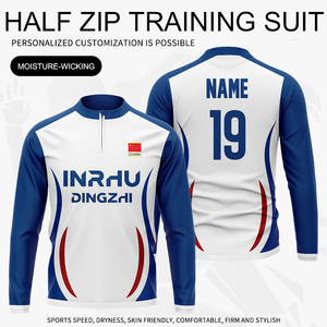 Survêtement de football personnalisé à manches longues pour hommes et enfants – Ensemble d'entraînement, maillot et veste de sport - Product Image 1