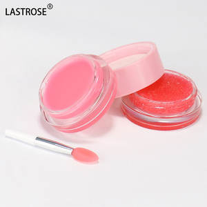 Set pelembap dan pelembap bibir Vegan, <span class=keywords><strong>Scrub</strong></span> dan balm Eksfoliasi bibir, label pribadi 6 rasa, perawatan bibir buah organik - Product Image 2