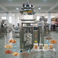 Automatische multihead weger vffs verpakkingsmachine droog fruit en gemengde noten vulmachine