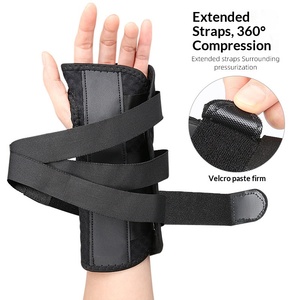 Atmungsaktive Netz-Handgelenkbandage mit Doppel-Aluminiumschienen, Kompressionsunterstützung, Verstellbarem Klettverschluss, Sportliche Schutzausrüstung für die Hand - Product Image 3