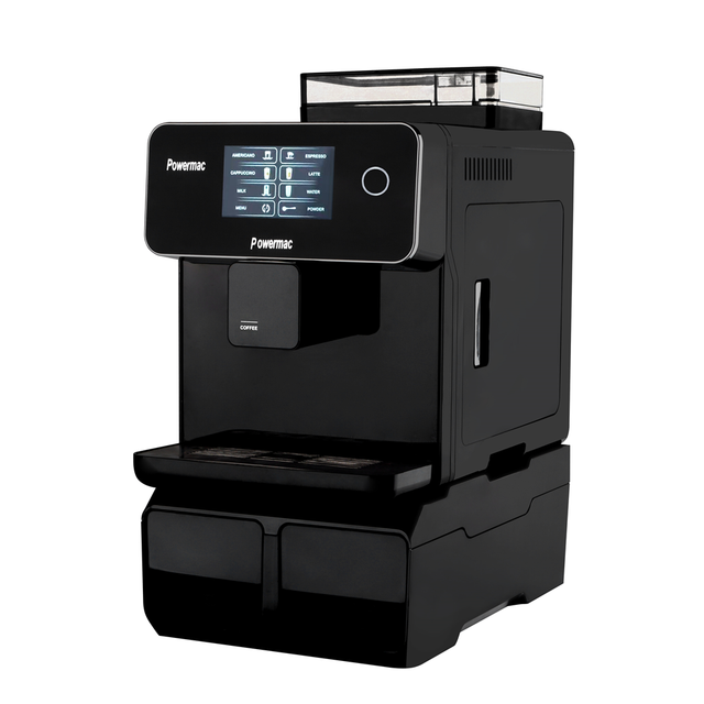 Hot Selling Electric Commercial Full-Automatic Espresso Coffee Maker Machine With Elevatable Base