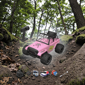 Coche RC 4x4 a escala 1/18 en carretera, vehículo de escalada Premium, tren de rodaje de roca resistente, diseño estructural bien pensado - Product Image 1