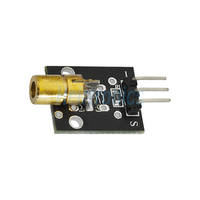 KY-008 modul Laser 5V emitor tabung Laser 650nm 3pin untuk Arduinos