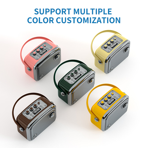 Thời Trang <span class=keywords><strong>Retro</strong></span> 30W Bluetooth 5.3 Hoạt Động Karaoke Loa Mini Loa Di Động Với <span class=keywords><strong>Microphone</strong></span> - Product Image 2