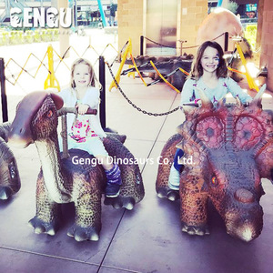 Детская игровая площадка, аниматронная маленькая поездка динозавров - Product Image 2