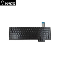 Papan ketik Laptop tata letak US RU UK Laptop kualitas tinggi pabrik untuk Keyboard Laptop Notebook seri ASUS G750 Keyboard bawaan