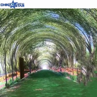 3d Magic Vr Immersive créative Led Tunnel écran Flexible doux Led Lcd affichage incurvé espace-temps Tunnel écran