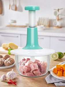 Machine de cuisine multifonctionnelle manuelle à pression pour usage domestique, idéale pour hacher - Product Image 5