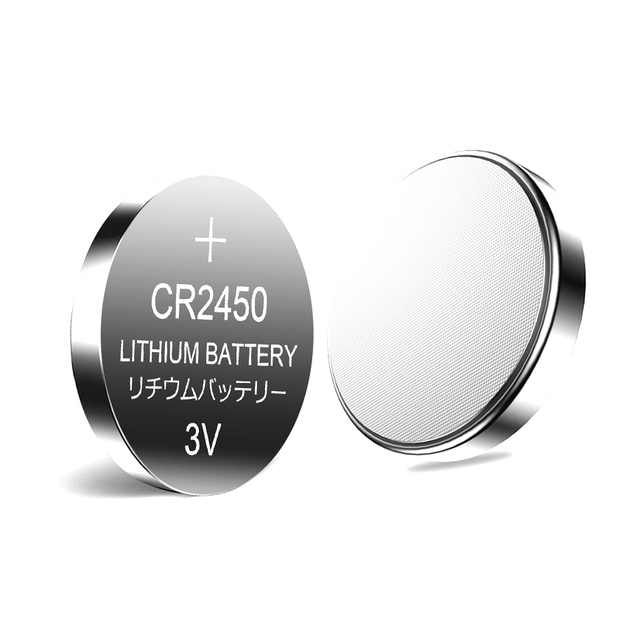 Wholesale 3.0V CE logo CR2450 Lithium Battery Button Cell Battery for Watch Cr2450 Button Battery
