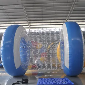 Заводская распродажа надувные водные роликовые шарики надувной водяной ролик для развлечений