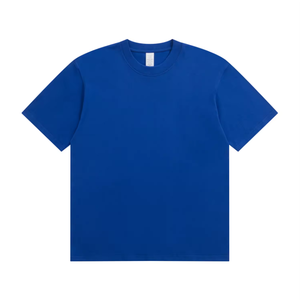 T-shirt en coton 100% de haute qualité, logo imprimé numérique personnalisé, 230 g/m², t-shirt pour homme à col rond plat, t-shirt personnalisé - Product Image 6