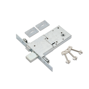SERRURE À MORT À CARTE DOUBLE '2008' SECUREMME E90 - 4 Jetés-Boîte 184x83mm - Product Image 1