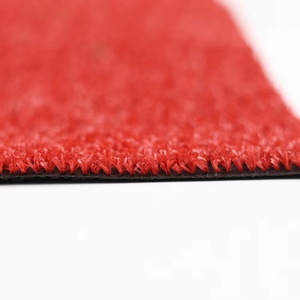 LFL <span class=keywords><strong>Gazon</strong></span> <span class=keywords><strong>Synthétique</strong></span> Rouge Super Qualité Longue Durée de Vie Personnalisé Densit Grass Tapis Artificiel Extérieur - Product Image 3