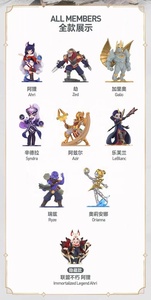 Figurine d'action authentique POPMART League of Legends Série Mid Lane Showdown, jouet tendance <span class=keywords><strong>LOL</strong></span>, figurine articulée, ornement de bureau - Product Image 3