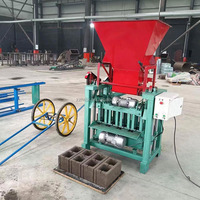 Machine de fabrication de briques de ciment fixes bon marché et de bonne qualité Ligne de production Machine de moulage de blocs de béton semi-automatique
