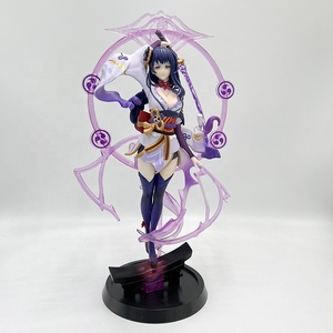 26cm <span class=keywords><strong>Genshin</strong></span> impacto Anime figuras de acción Raiden Shogun Yae <span class=keywords><strong>Miko</strong></span>/Kamisato Ayaka Paimon/Klee/Ganyu modelo muñeca Juguetes - Product Image 2